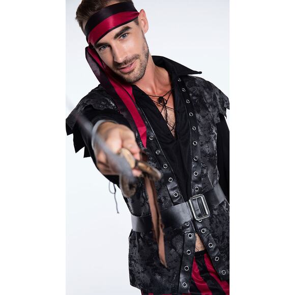NEW California Costumes Ruthless Rogue Pirate Costume Size Large - Picture 8 of 9